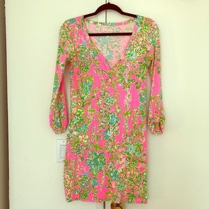Lilly Pulitzer 3/4 Sleeve Cotton Dress